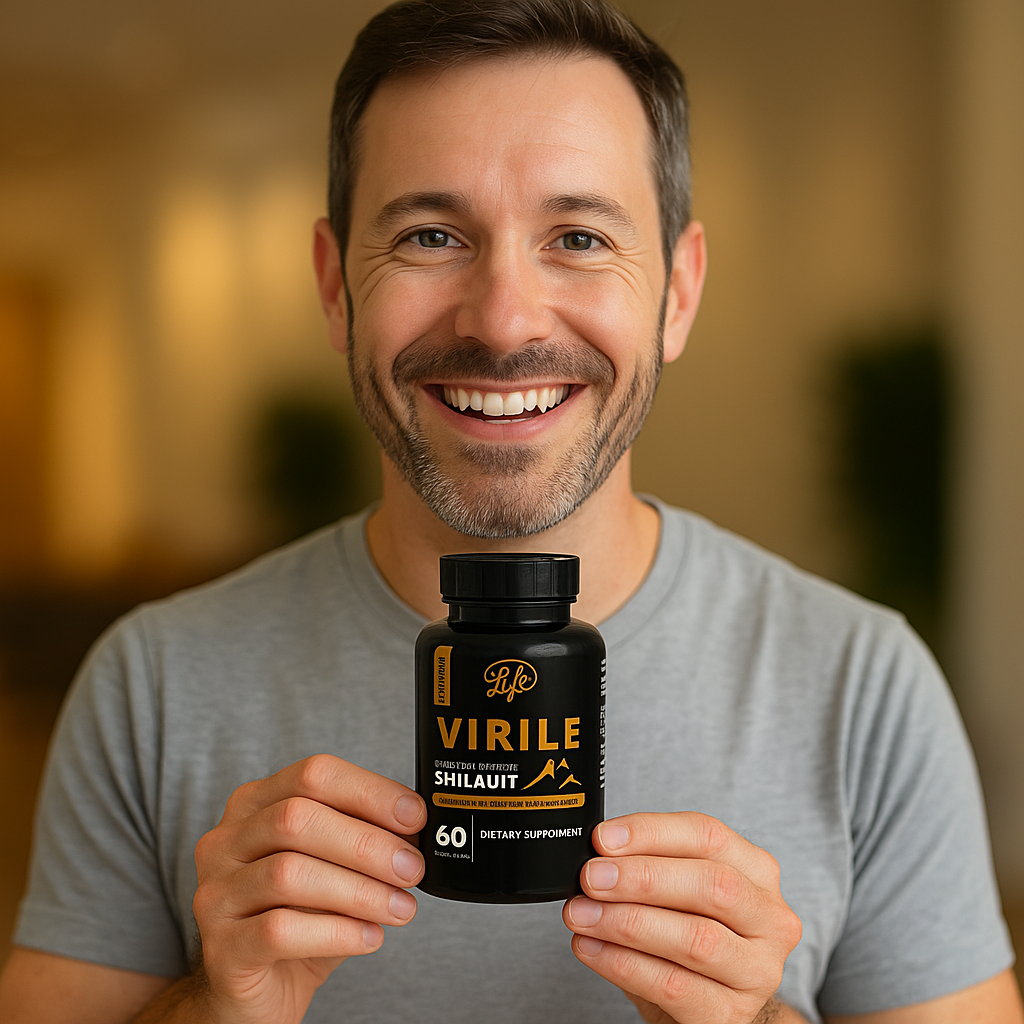 VIRILE con shilajit del himalaya.