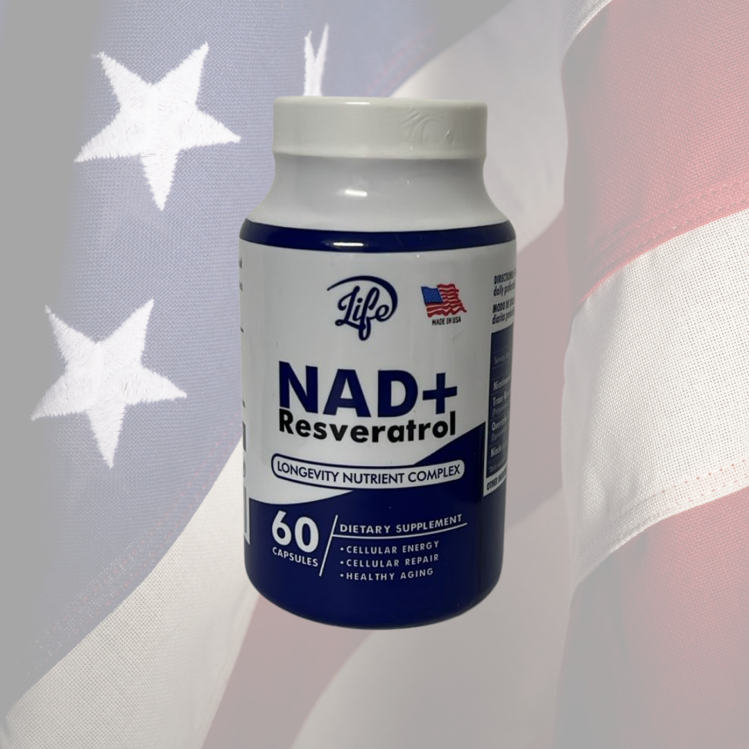 Nad + Resveratrol Americano.