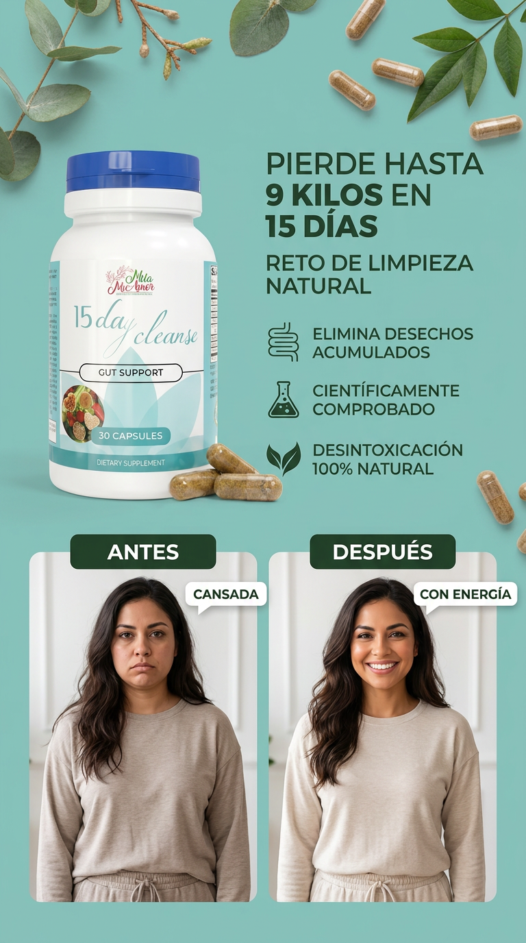 REDUCE MEDIDAS Y LIMPIA TU PIEL DE UNA MANERA SANA Y NATURAL