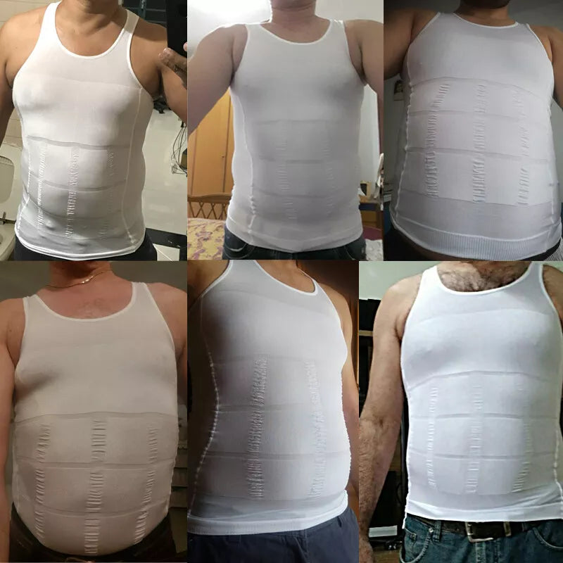 2 CAMISAS DE COMPRESIÓN PARA POSTURA MASCULINA.